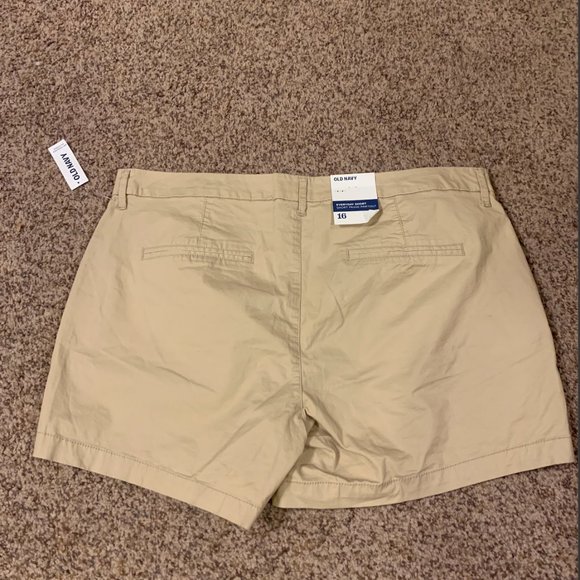 NWT Old Navy Khaki Everyday Shorts 16 - Picture 4 of 7